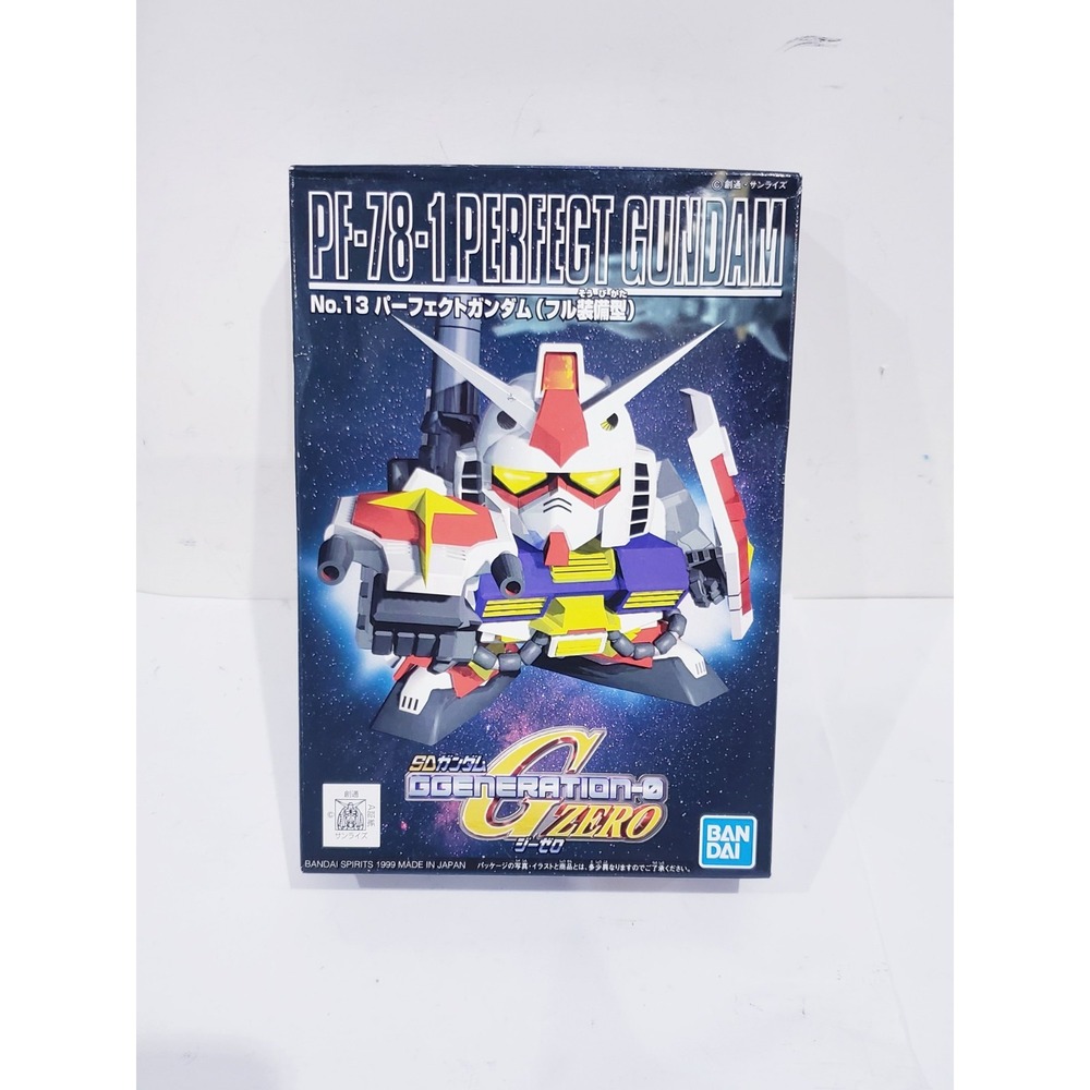1999 SD GGeneration Gundam Model Kit: PF-78-1 Perfect Gundam No.13